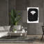 «Nature by the Lake Gingko 1 Black» par Piper Rhue, art mural sur toile-103728684