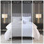 Ensembles de literie de luxe en grand satin de coton 500tc, maison de style hôtel