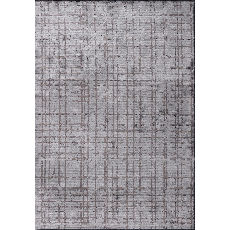 Amalija Striped Hand Loom Indoor / Outdoor Area Rug, Rectangle 5'3" x 7'6"
