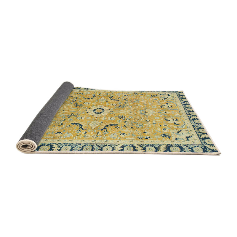 Abstract Indoor Rug, Round 4'