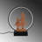 Dalainey Metal Globe Lamp-1559442429