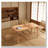 Rustic Wood Effect Large Top Dining Table