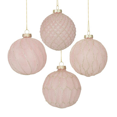9cm Glass Bauble