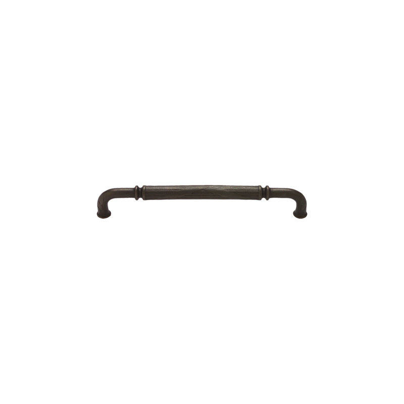 Ribbon And Reed Bar / Handle Pull, Silicon Bronze Dark