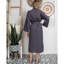 LOTUS LINEN - Peignoir léger en kimono gaufré-60579766-60579774