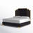 Duncanville Upholstered King Platform Bed, Black-1382240518-1382240519