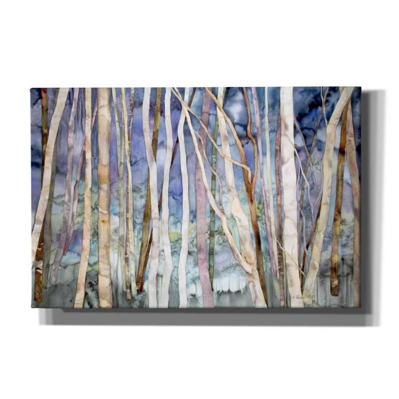 Sur toile, H 40 po x l 60 po x P 1,5 po