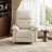 Power Swivel Recliner Chair with USB Port, 270° Rocking Glider, PU Leather for Living Room & Nursery