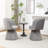 Dantzler Velvet Swivel Upholstered Dining Chair-1727595458