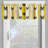 Floral Tailored Kitchen Curtain-96814376