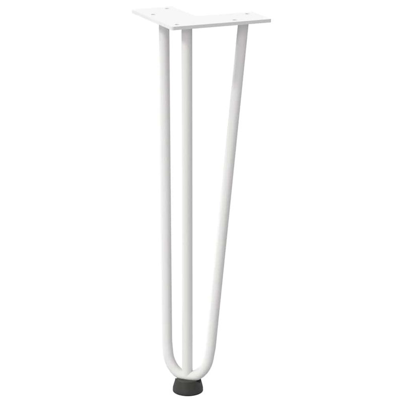Aurbree Table Leg, 42cm H x 12cm W x 12cm D, White