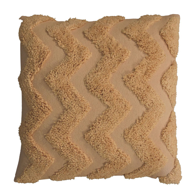 Yellow Square Cushion, Mustard