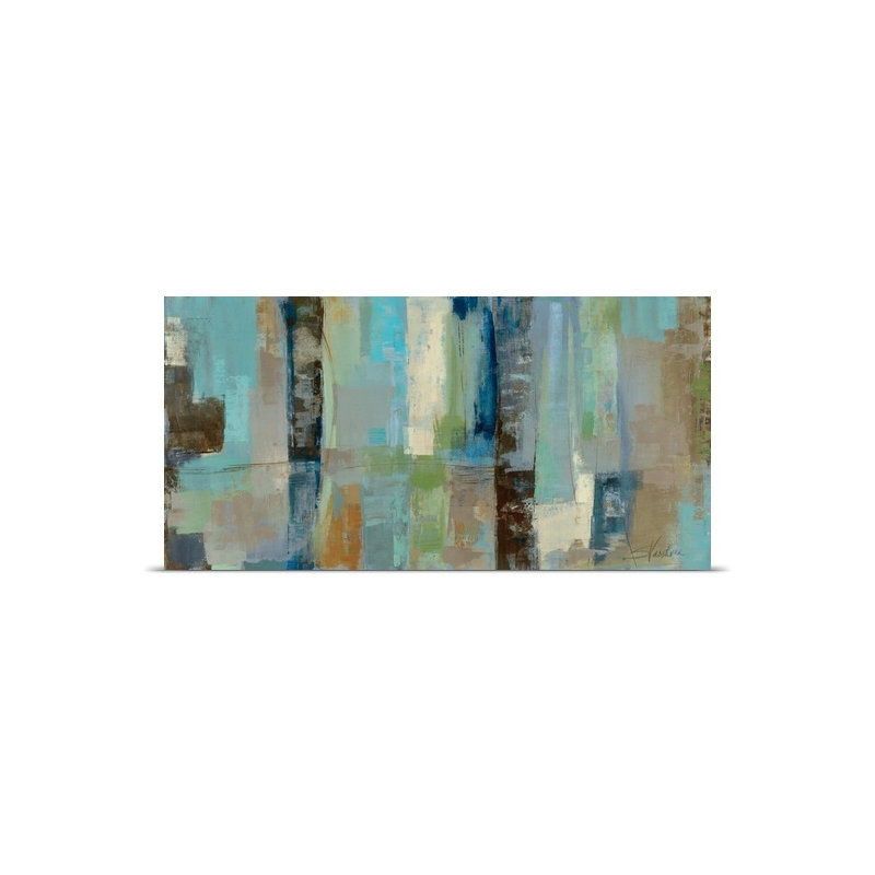 «Skylights» par Fronton, reproduction d'art, H 18 po x l 36 po x P 1,5 po, Toile