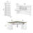 Huckins 3 Piece Computer Desk Office Set-1036132772