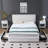 Queen Size Bed with Storage Drawers Upholstered Platform Bed Adjustable with Nailhead Trim Headboard Wooden Slats Support Bed Frame-100041929-88284567
