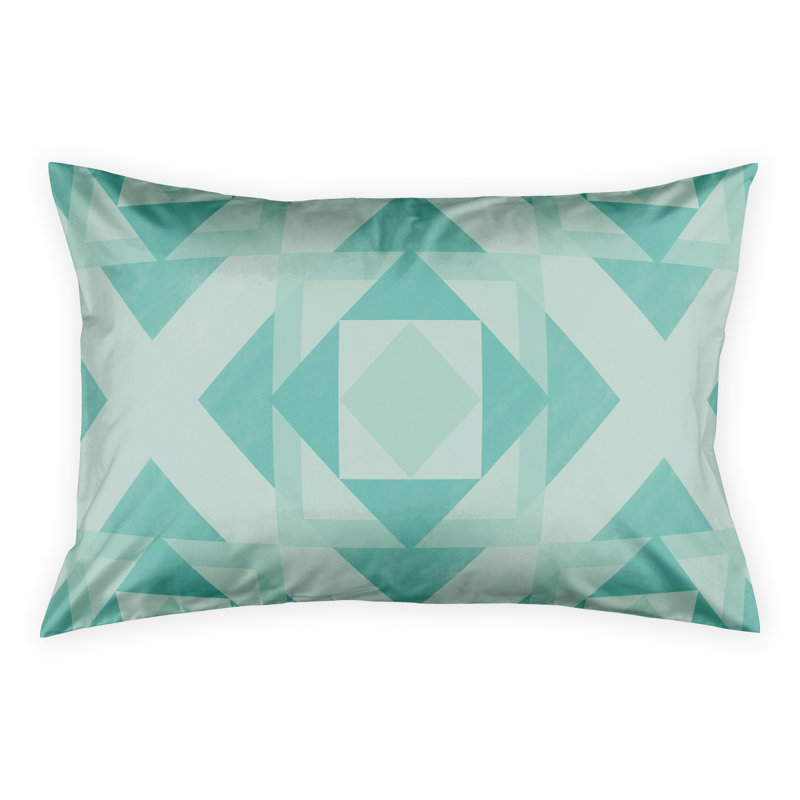  Taie décorative turquoise, Très grand