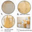 Minimalisme beige horizon I - ensemble d'art mural abstrait-107743671-107743676