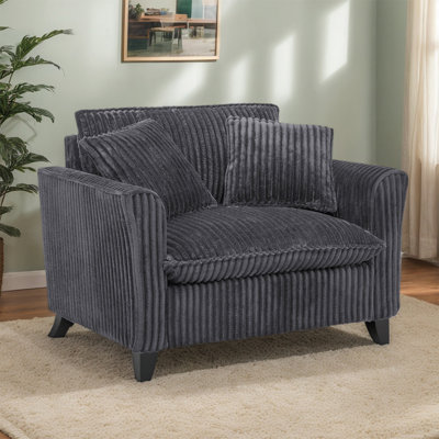 Lazy Sofa Chair - Canapé confortable pour une personne avec dossier et accoudoirs