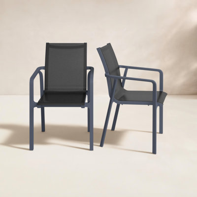 Farrah Stackable Patio Armchair