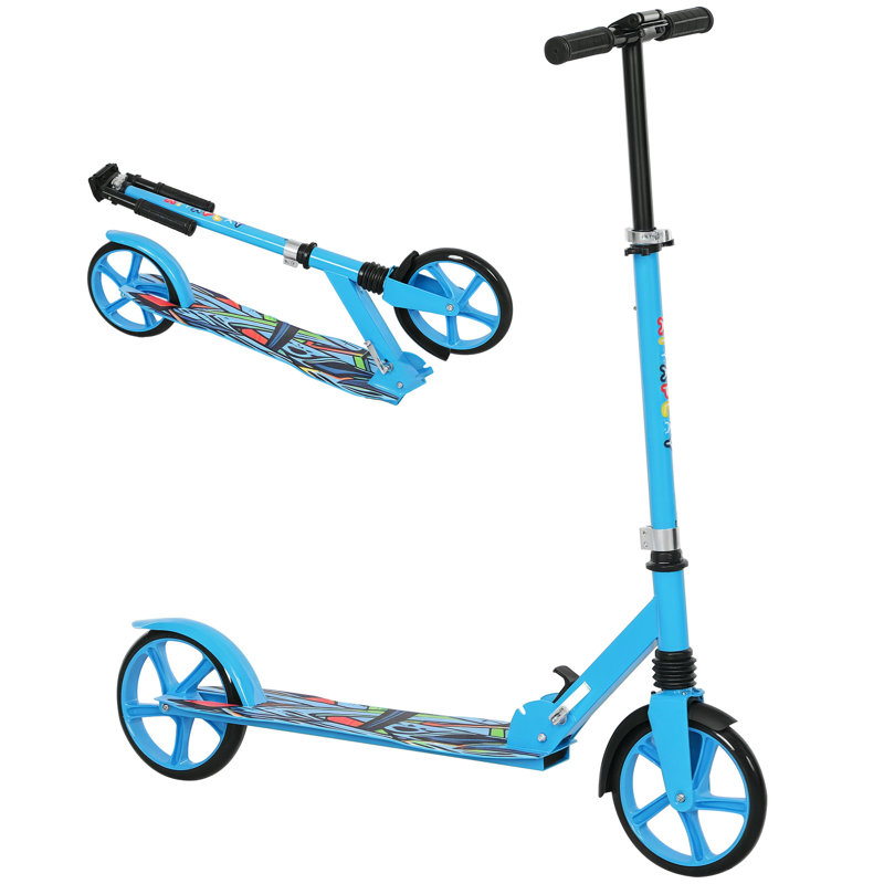 HOMCOM Scooter, Blue