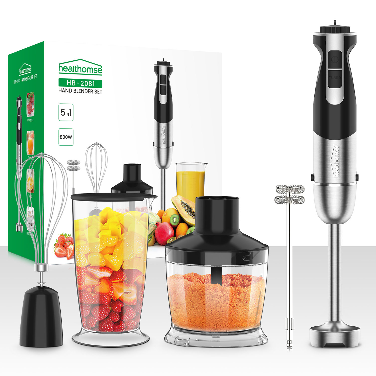 Guokeying 12 Speed Hand Immersion Blender