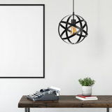 1 - Light Satin Black Lantern Pendant