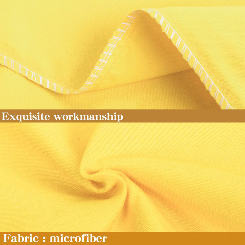 Paquet de 4 taies d'oreiller en microfibre brossée moelleuse - Enveloppes infroissables résistantes aux taches 20 x 30 po