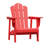 Devito All-Weather Resistant HDPE Plastic Oversize Adirondack Chair-1771610896