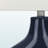 Delia Standard Ceramic Table Lamp in Blue and Ivory, 25.09'' H X 16.23'' W X 10.8'' D