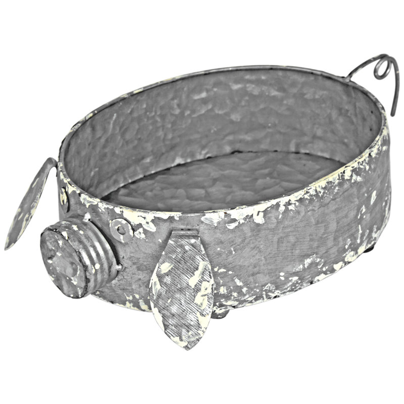Caldicot Handmade Metal Statue Planter