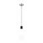 Luminaire suspendu cylindrique à 1 lumière Hadley