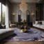 Tapis mauve soyeux et moelleux-2121920772