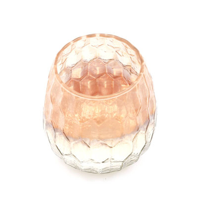 Ouragan en verre | Votive en verre | 4 po | Décoration intérieure | Porte-bougie