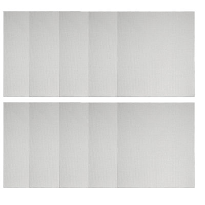 Ensemble de tapis géométriques touffetés géométriques ivoire