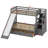 Bunk Bed With Drawers,Storage And Slide-1928365041