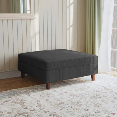 Mordecai 97Cm Wide Square Footstool Ottoman