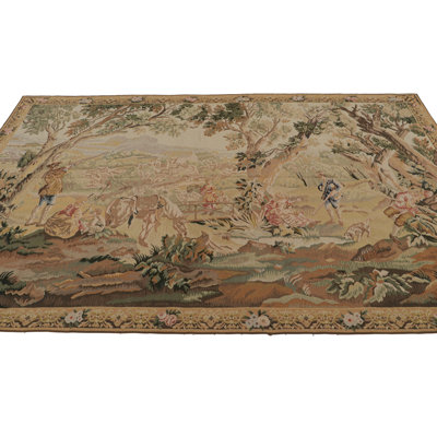 Hand Knotted Wool Rug