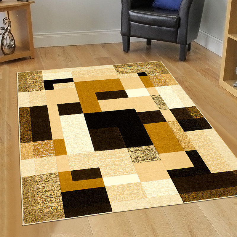 Geometric Indoor Rug, 7'10" x 10'2"