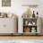 Jamyia Wood Sideboard with 2 Doors and Adjustable Shelves-1111149693-1134328739