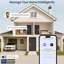 Verrou intelligent d'empreinte digitale 12W intégré WiFi, télécommande de l'application, aucun concentrateur requis, entrée sans clé, pêne dormant intelligent de porte avant, clavier numérique, verrouillage automatique-119417503