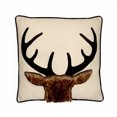 Oswaldo Reindeer Throw Pillow