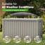180 Gallons Water Resistant Lockable Resin Deck Box Durable Patio Storage Box-127114867