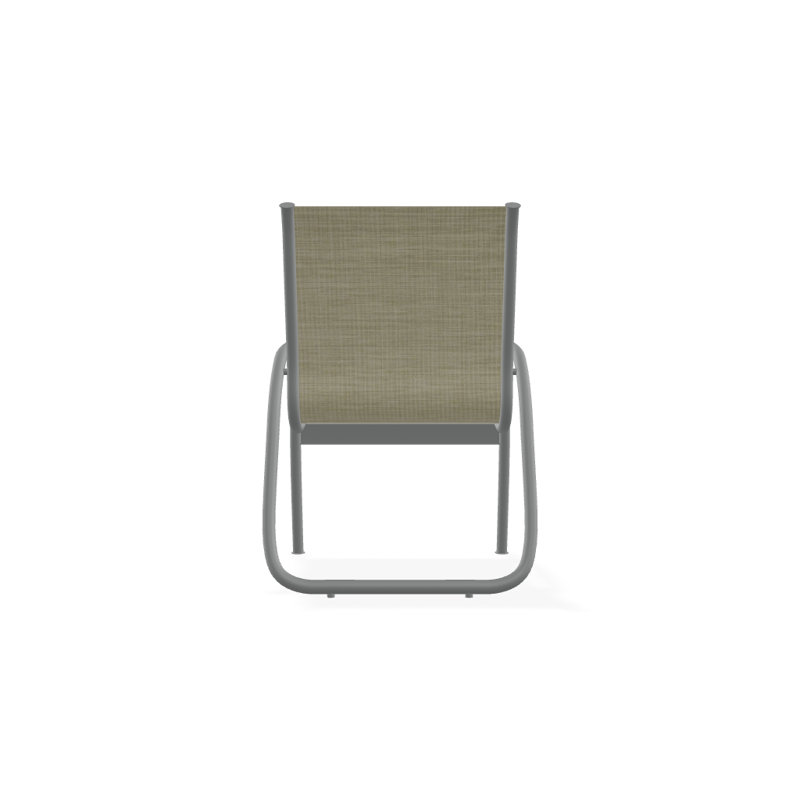 Fauteuil de patio Gardenella, Bristol taupe Sunbrella®, Graphite texturé