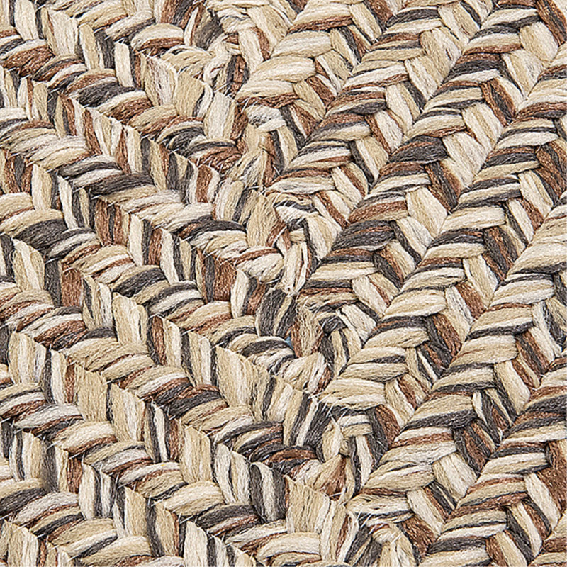 Tapis réversible intérieur / extérieur Tabb - gris, Carré 3 pi