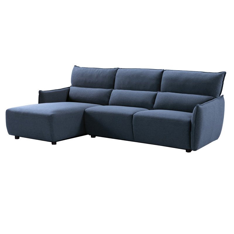 Hollyer Upholstered L-Shaped Sectional, Left Hand Facing