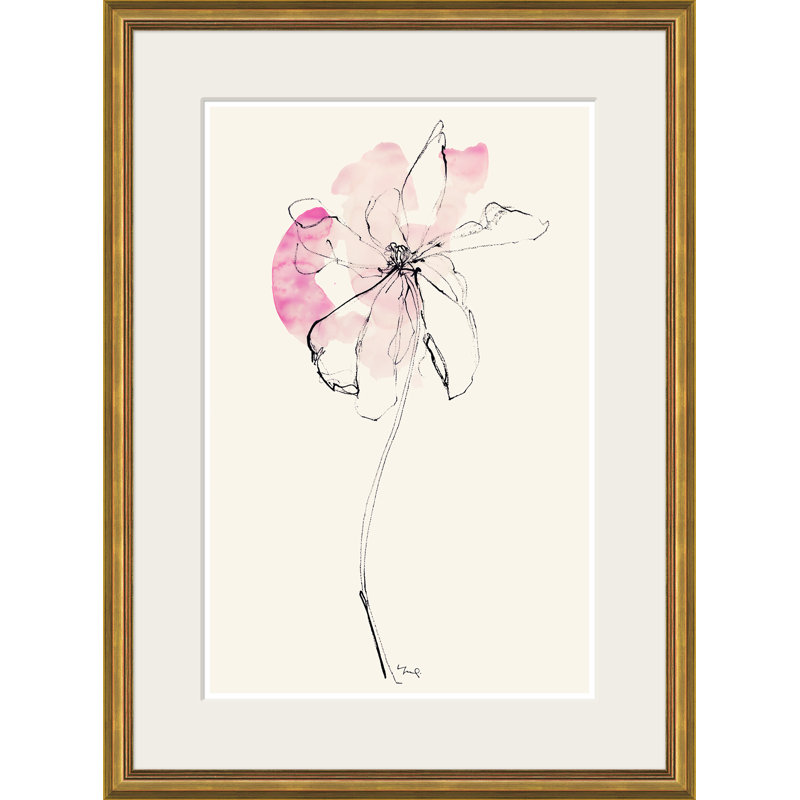 A Study In Pink IV Painting by Yuki Osada