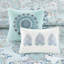 Édredon réversible à imprimé floral en coton 8 pièces pour grand lit, lavable à la machine, deux motifs dans une taille unique, aquarelle-121159219-121159216