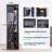 Gun Safe Lock, Digital Quick Access Fingerprint Gun Cabinet Pro-SF0104 Dual Alarm