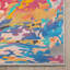  Tapis multicolore à tissage plat en marbre abstrait Abstract Harmony Boho-88588476