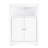 White Bathroom Storage Cabinet With Doors And Shelves, 24" Depth, 26.4 Lbs, Adjustable Interior, Easy To Maintain Floor Corner 24 Inches Deep, Waterproof